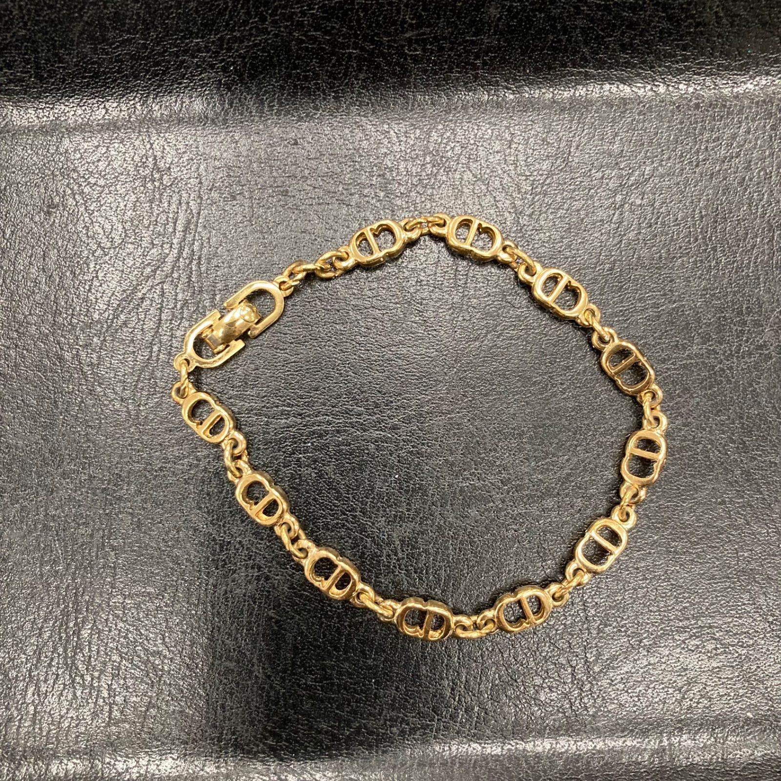 Christian Dior CDロゴクリスチャンディオールブレスレットゴールド Christian Dior クリスチャンディオール ブレスレット CD ロゴ