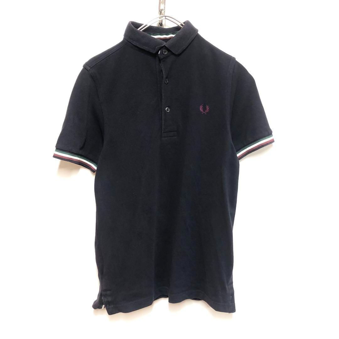 FREDPERRY ポロシャツ xs ネイビー フレッドペリー ポロシャツ ネイビー メンズXS - メルカリ
