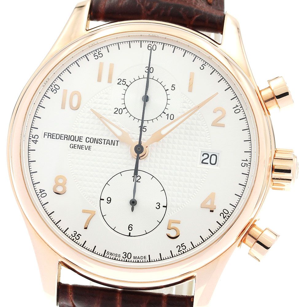 フレデリック コンスタント FREDERIQUE CONSTANT FC-393RM5B4 ランナバウト クロノグラフ デイト 自動巻き メンズ内箱 保証書付き_895981