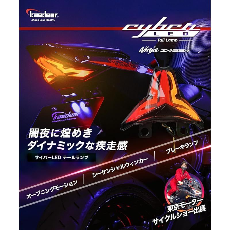 CyberLED(サイバーLED) ZX-25R kawasaki互換 ninja カワサキ対応