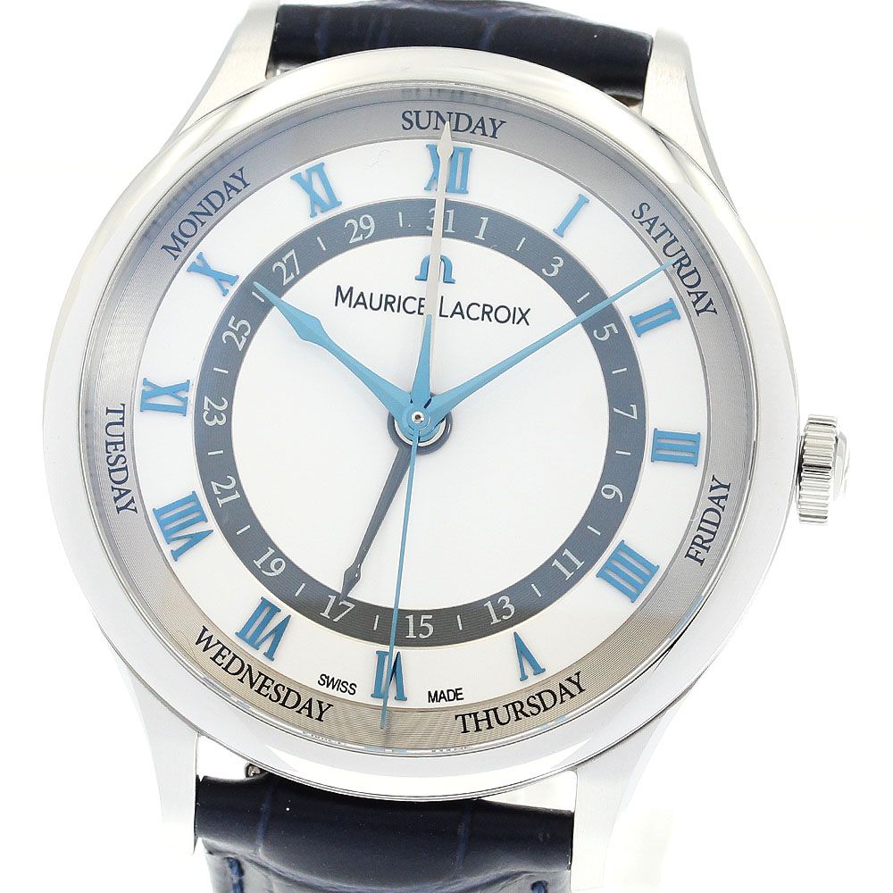 モーリスラクロア MAURICE LACROIX MP6507-SS001-110-4 マスターピース 5ハンズ 自動巻き メンズ♥品保証書付き_861813