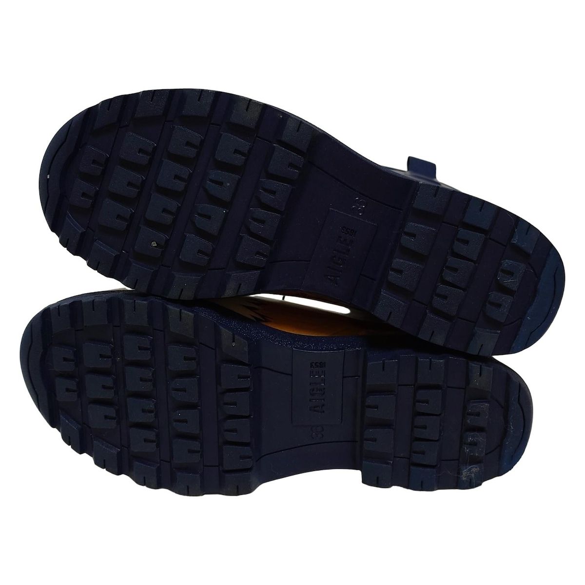 AIGLE エーグル 36サイズ ネイビー レインブーツ【新品、クセなし】 washington_00020909