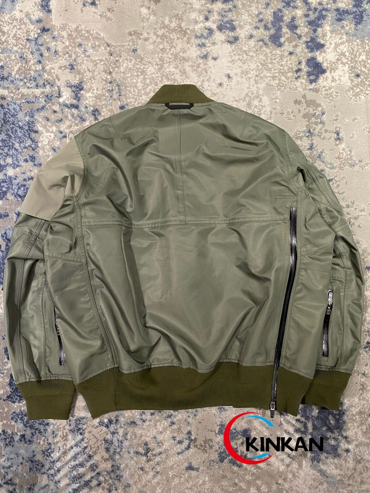 サカイ sacai ×ACRONYM アクロニウム 22SS BOMBER JACKET MA-1 ミリタリー ボンバー ジャケット ブルゾン -  メルカリ