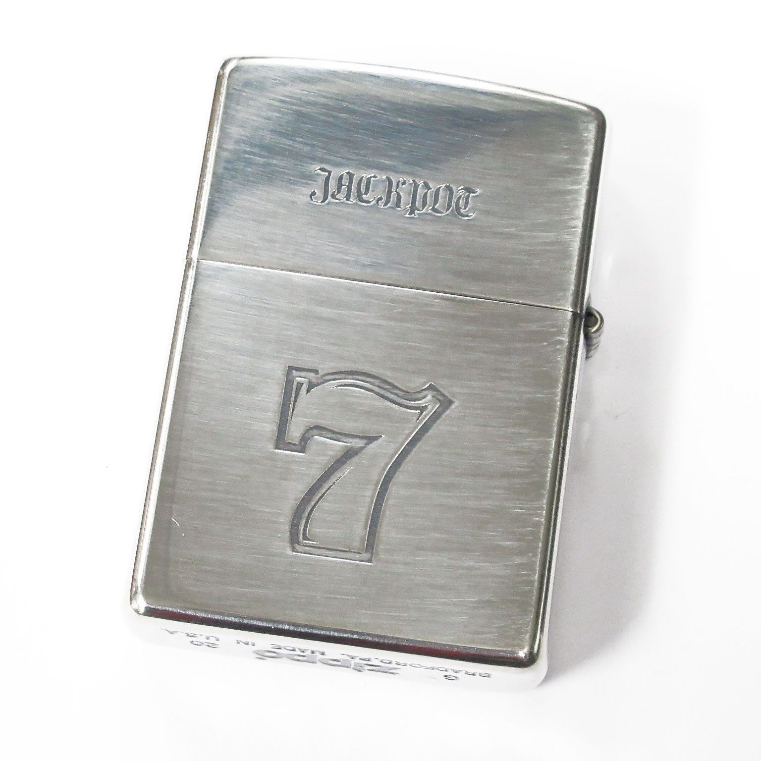 Zippo ジッポーライター ジャックポット 777 GAMES 1201S215 シルバー 