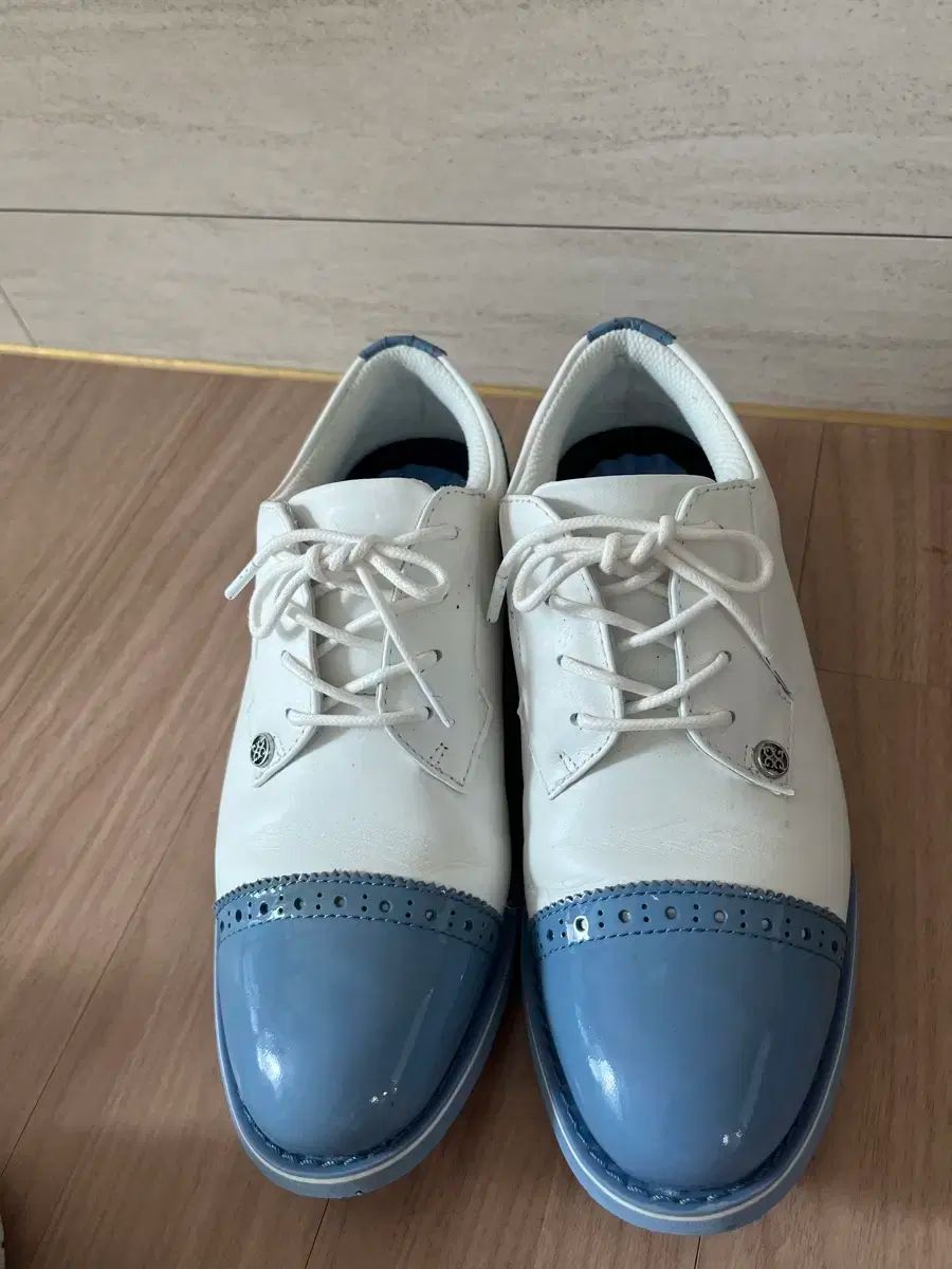 G FORE ジーフォア ゴルフシューズ スカイブルー 白 37