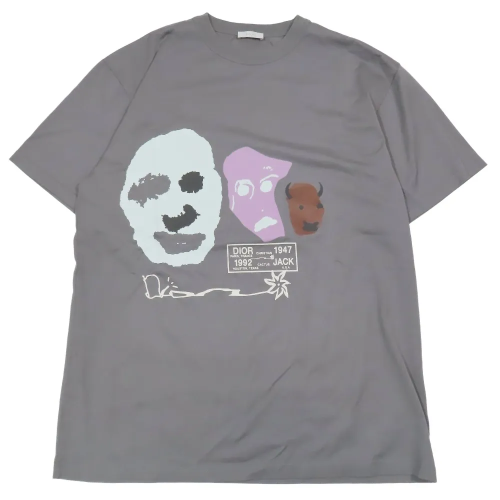 6090【人気XLサイズ】ディオール×カクタスジャック‪☆刺繍ロゴ‬