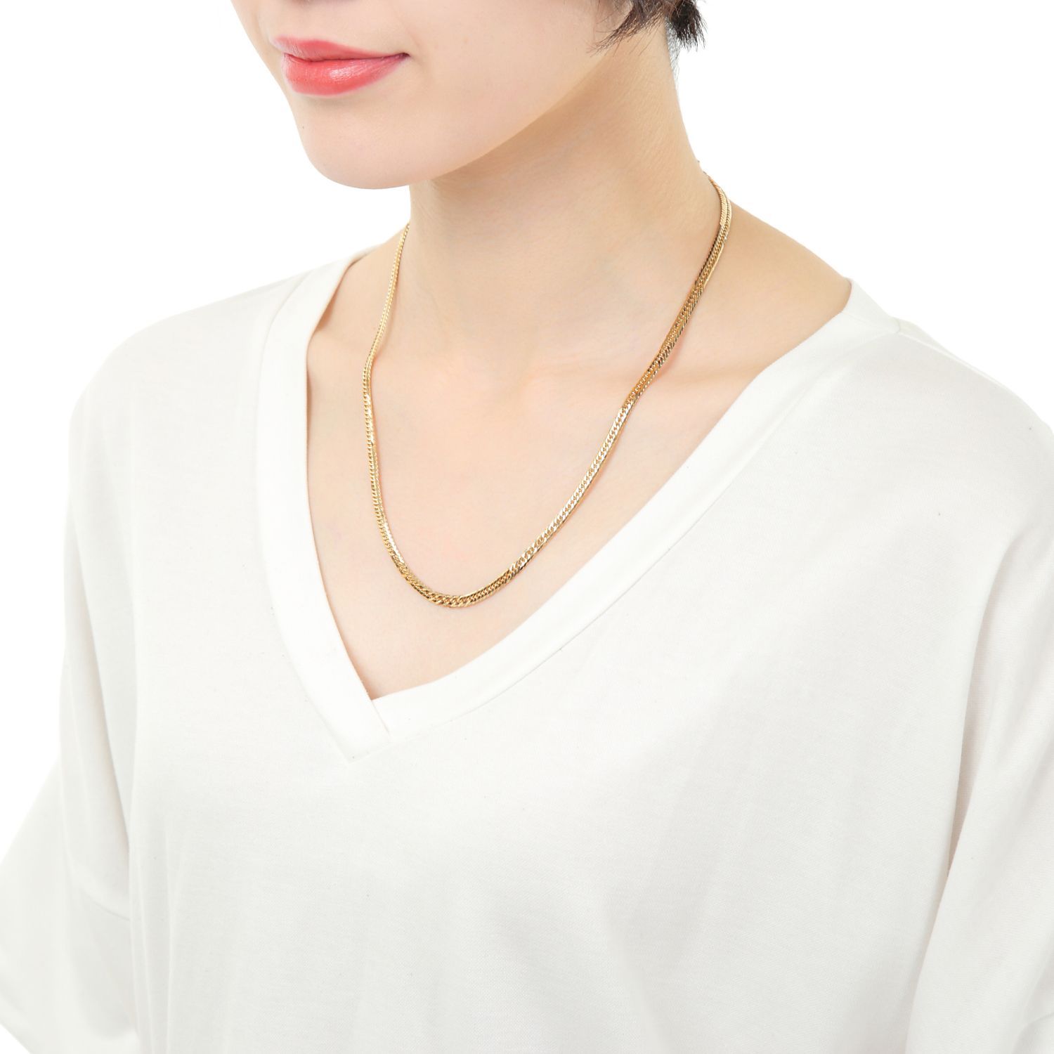 k18 喜平ネックレス 8面トリプル 20g 50cm k8-20-50 - メルカリ