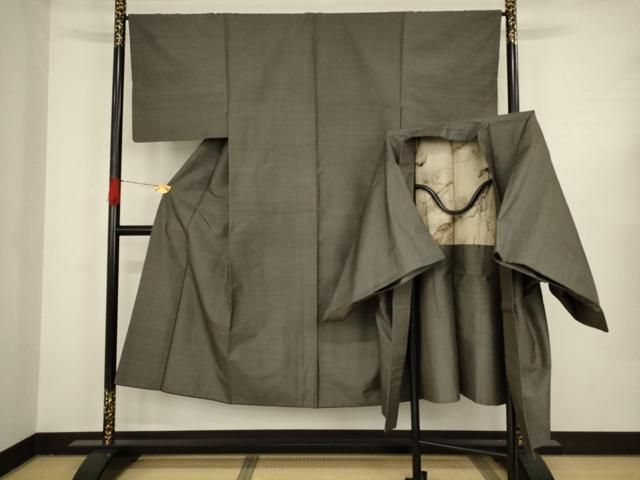 正絹 本場大島紬 男物アンサンブル 大島 アンサンブル 大島