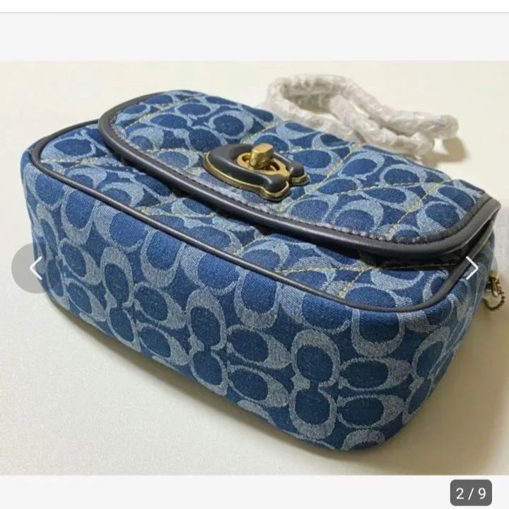 ✳️ Sale 匿名配送 新品 COACH コーチ デニムバック - 〜麗Urara