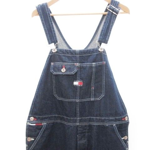 トミーヒルフィガー TOMMY HILFIGER 美品 デニム オーバーオール
