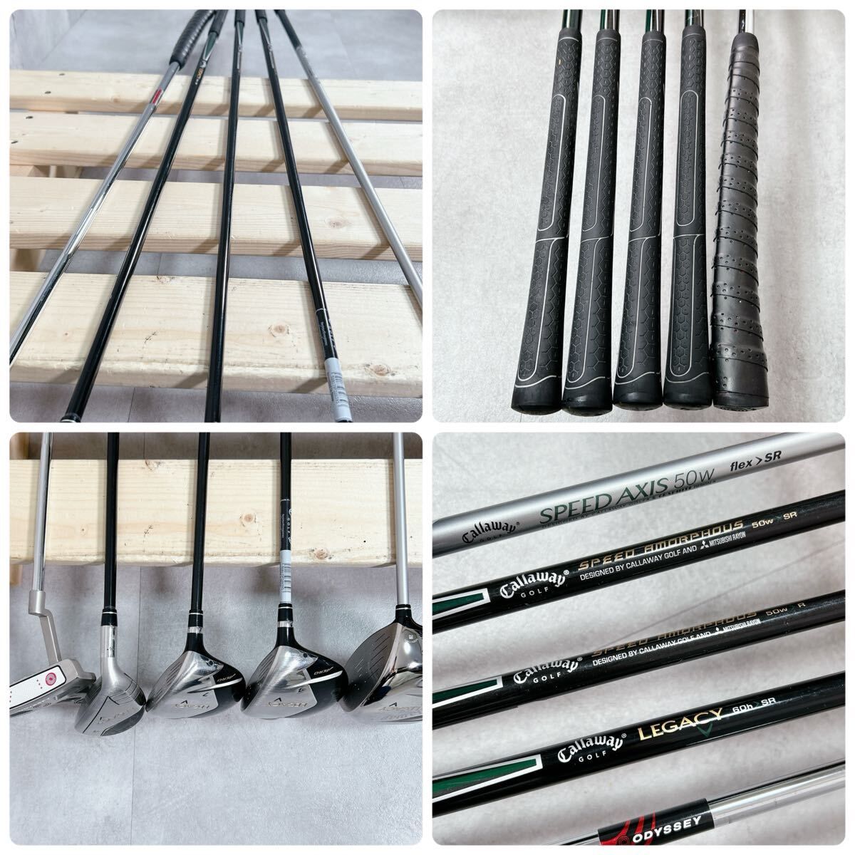 X985 キャロウェイ メンズ ゴルフ クラブ セット 14点 S200 黒 - メルカリ