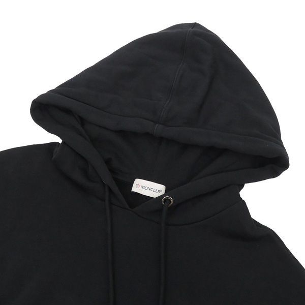 良品 MONCLER モンクレール 2021 HOODIE ロゴワッペン ロゴプリント スウェット プルオーバー パーカー 46716 - メルカリ