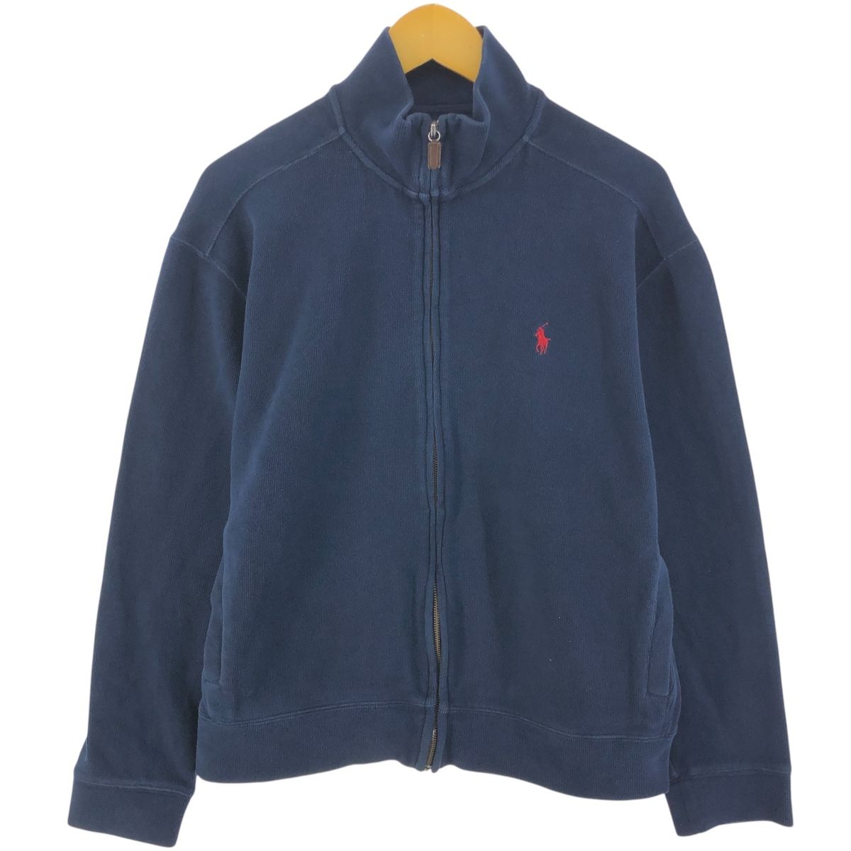 古着 ラルフローレン Ralph Lauren POLO by Ralph Lauren フルジップスウェットシャツ トレーナー メンズL相当/eaa520878