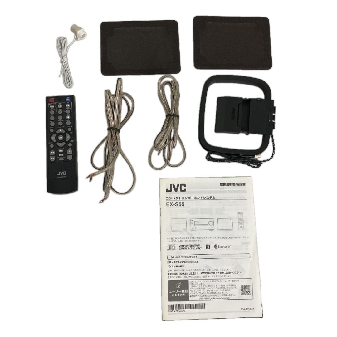 JVC CA-EXS55 SP-EXS55 COMPACT COMPONENT SYSTEM システムコンポ 音響機材 Y10473461