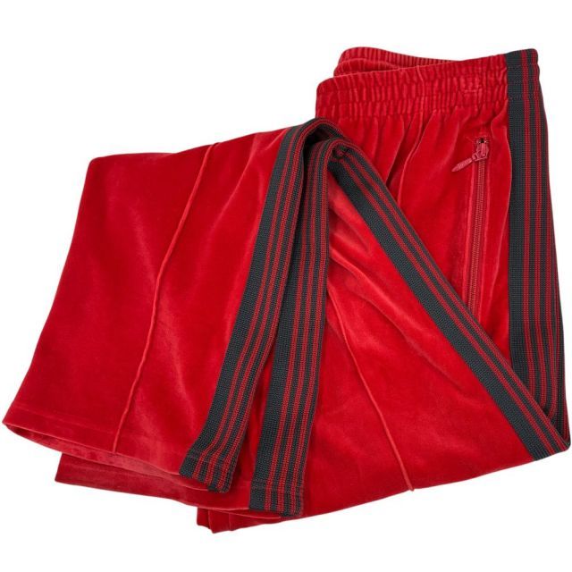 Needles ベロア　RED Sサイズ 中古・古着通販】Needles (ニードルズ) ベロアナロートラック