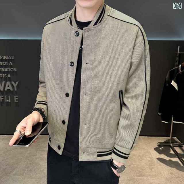 2XL 春 コーデ メンズ 服 シンプル ファッション オシャレ 大人 かっこいい 大きいサイズ ストリート 紳士服 ベースボール ジャケット トップス KANDAIZUMI_COM