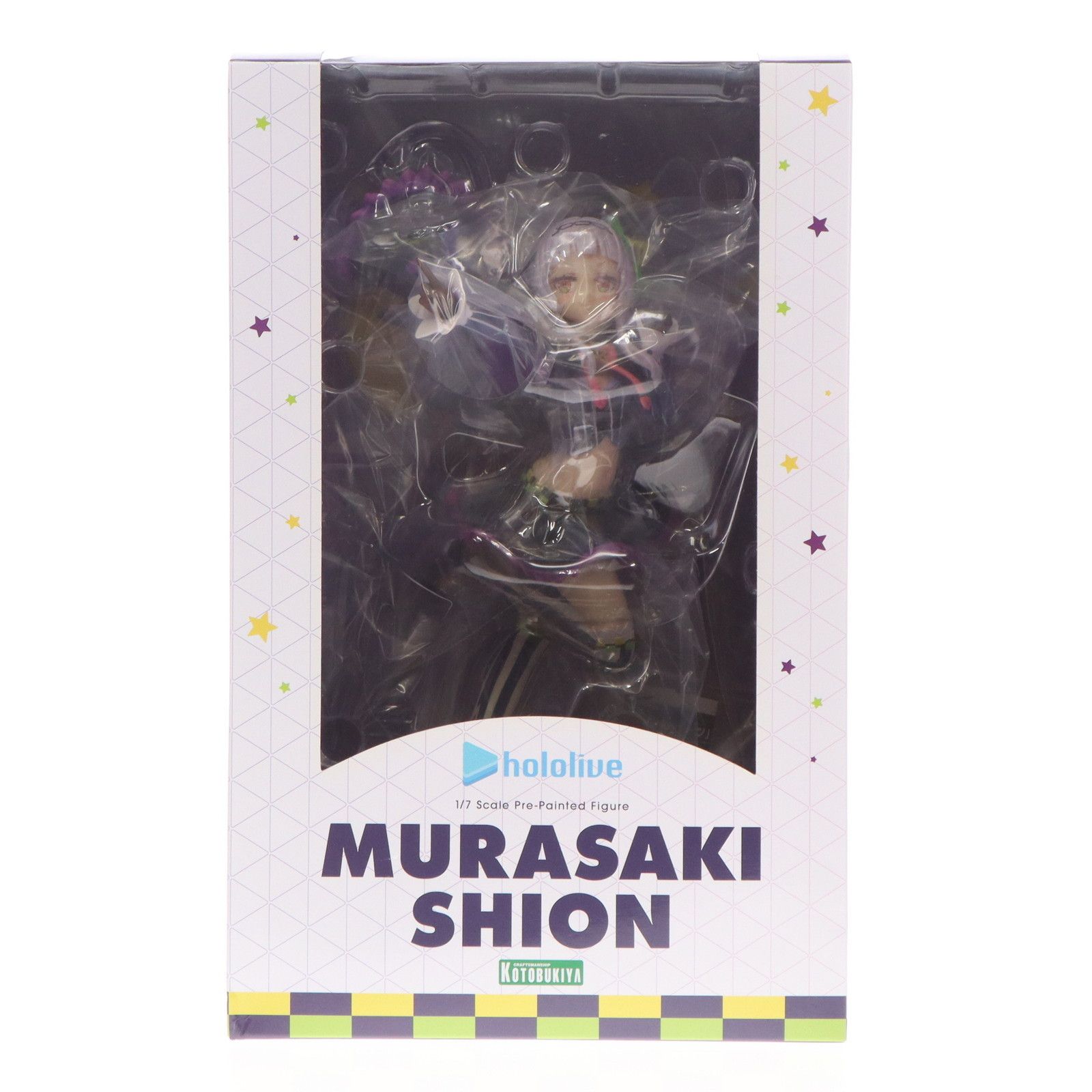 コトブキヤショップ 特典付属 紫咲シオン むらさきしおん ホロライブプロダクション 1|7 完成品 フィギュア PV017 コトブキヤ