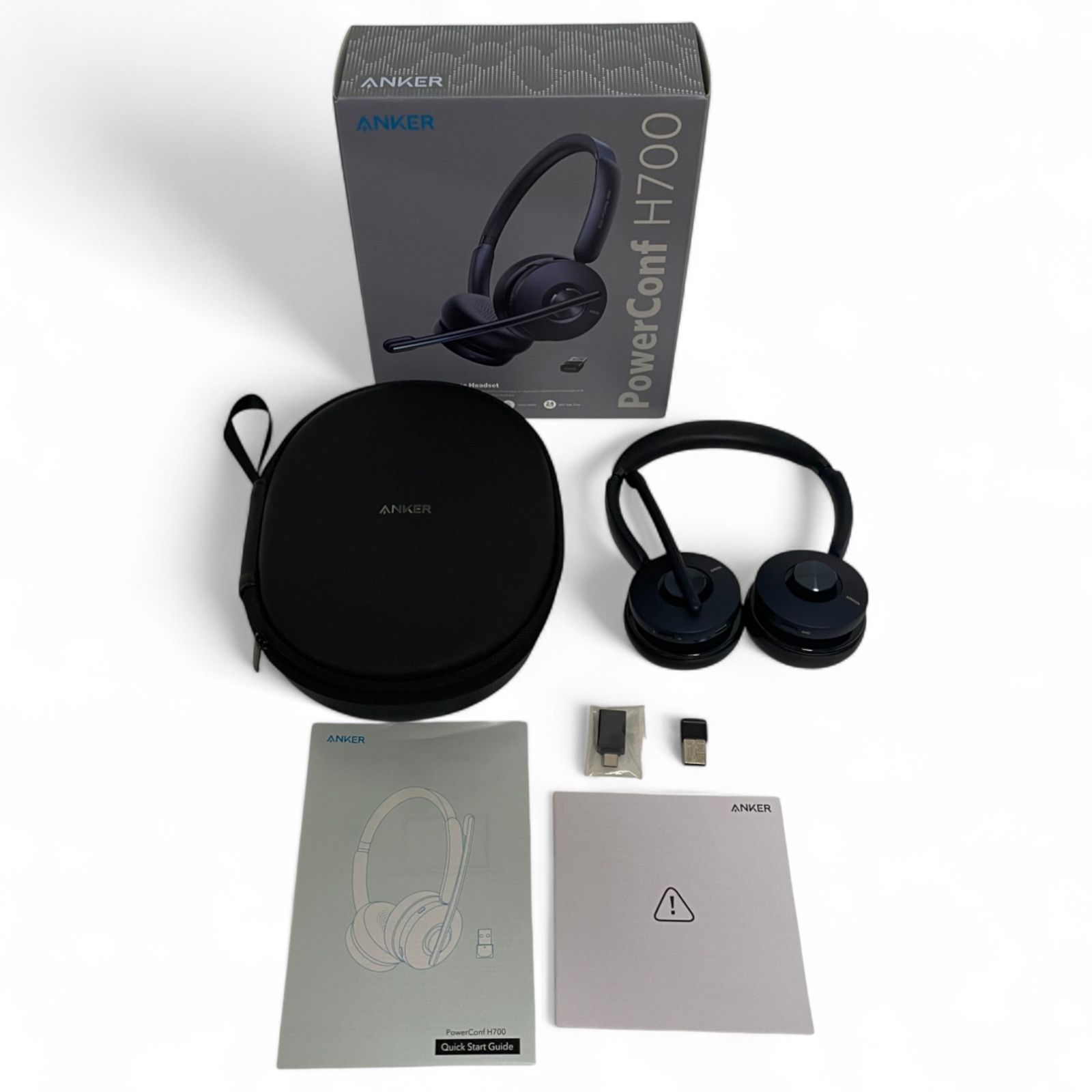 ● アンカー Anker ワイヤレスヘッドセット PowerConf H700 Bluetooth 5.0 マイク搭載 1100-2504