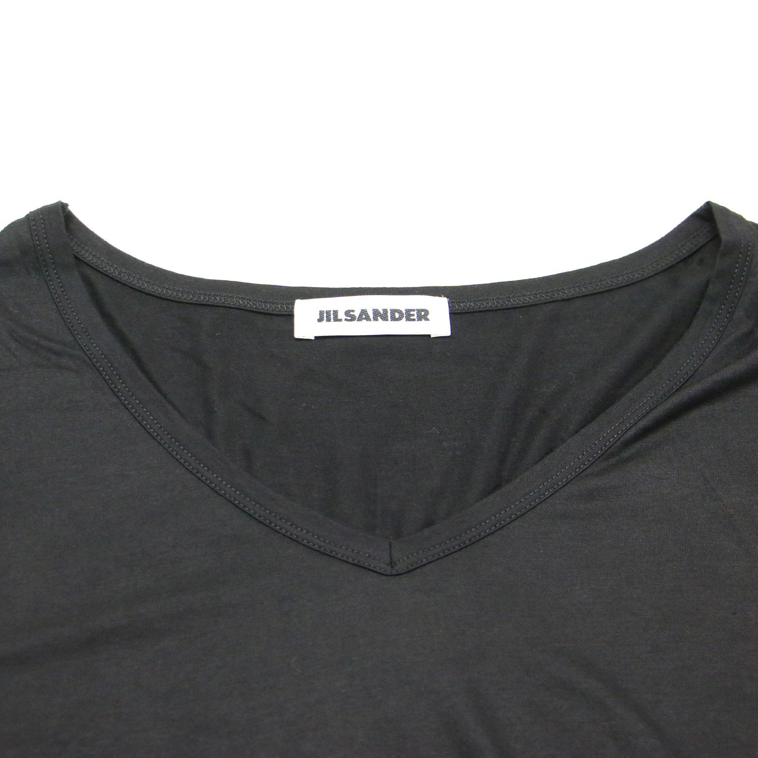 JIL SANDER ジル・サンダー Tシャツ ブラック 黒 サイズ:XL
