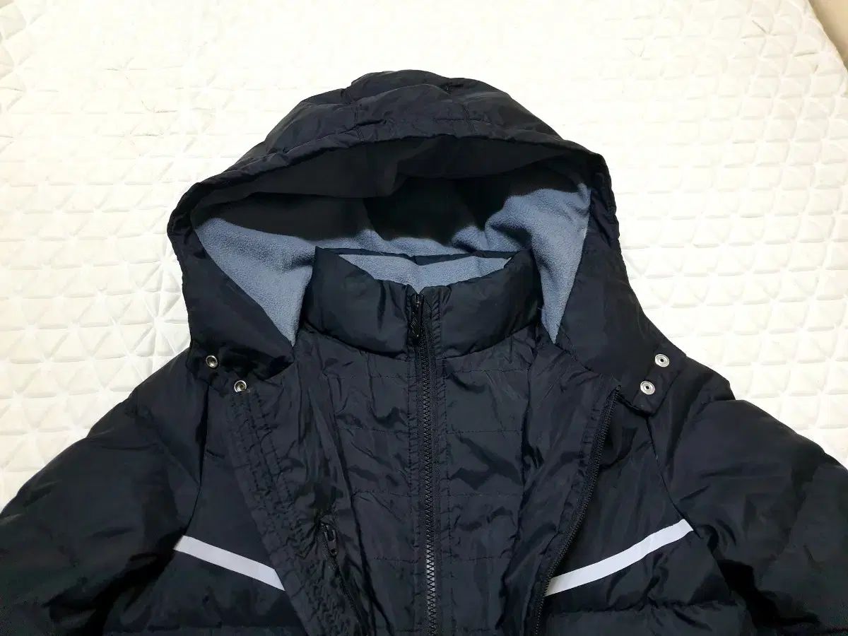  130 NIKE キッズ ダウンジャケット ロング丈 ダウン アウター 男の子 その他 ジャケット ブルゾン