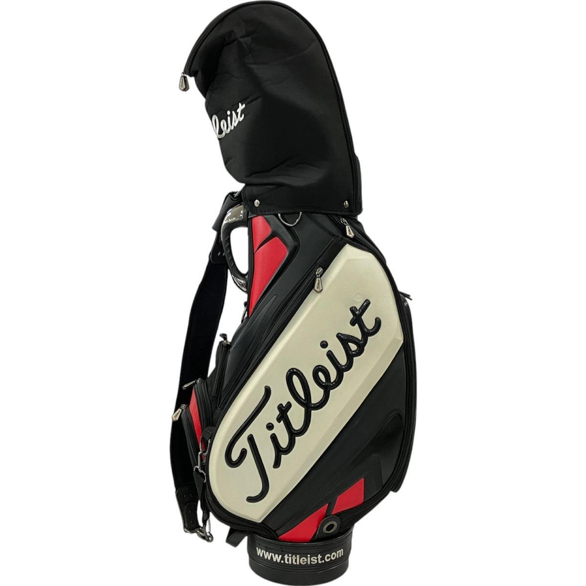 Titleist タイトリスト　ツアーキャディバッグ　CB202 Titleist (タイトリスト) キャディバッグ ブラック 6ポケット