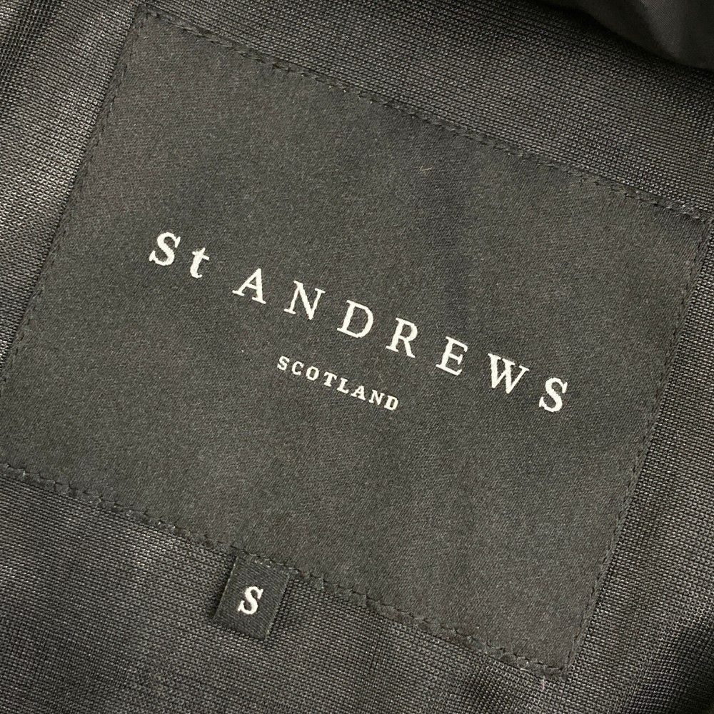 サイズ：S ST ANDREWS セントアンドリュース  2WAY ダウンジャケット  ブラック系 [240101426063] ゴルフウェア レディース ストスト サイズ：S ST ANDREWS セントアンドリュース 2WAY ダウン