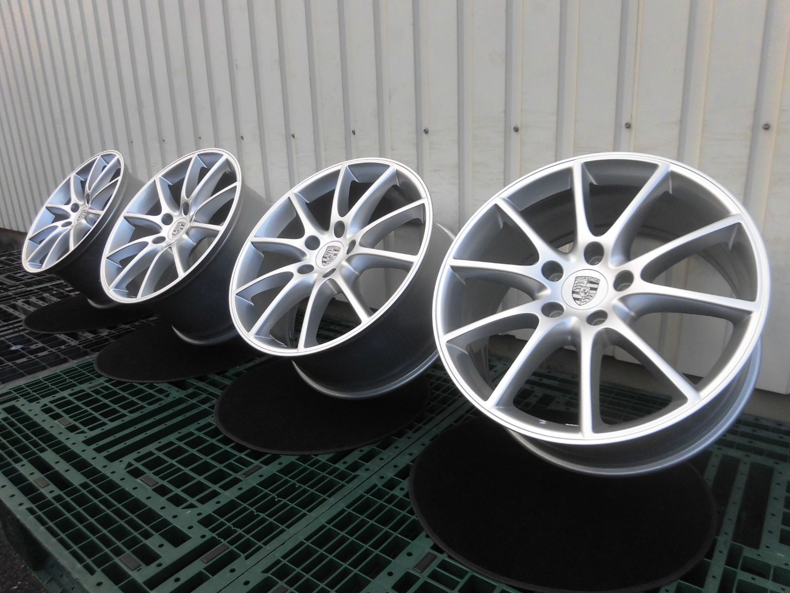 BBS LM風 20インチ ホイール4本 8.5/10J 25/30 PCD120 ハブ径約74.1 No
