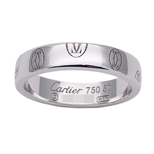 カルティエ Cartier リング レディース ブランド 指輪 750WG カルティエ Cartier リング レディース ブランド 指輪 750WG