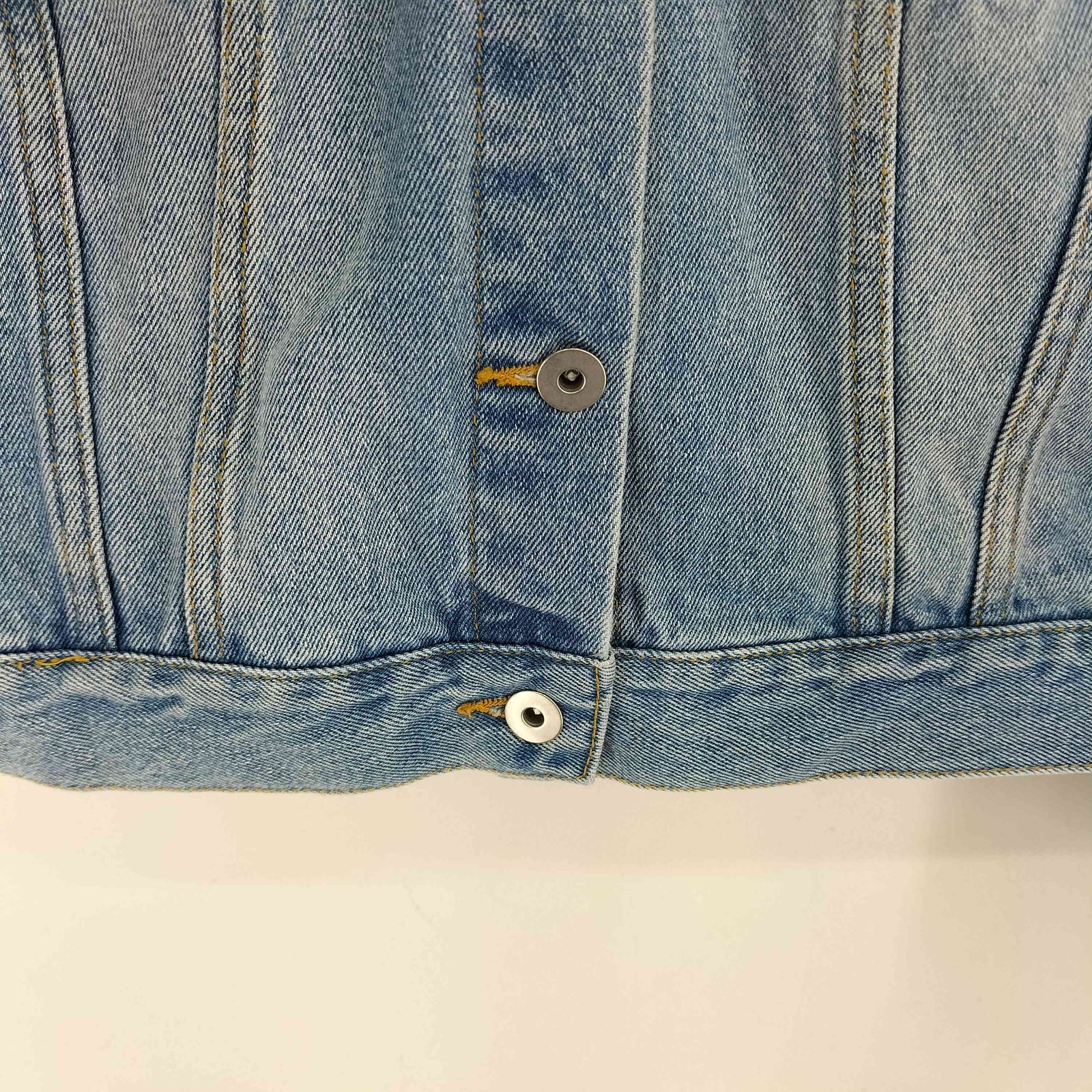 リリーブラウン Lily Brown 22SS バックリボン デニムジャケット 