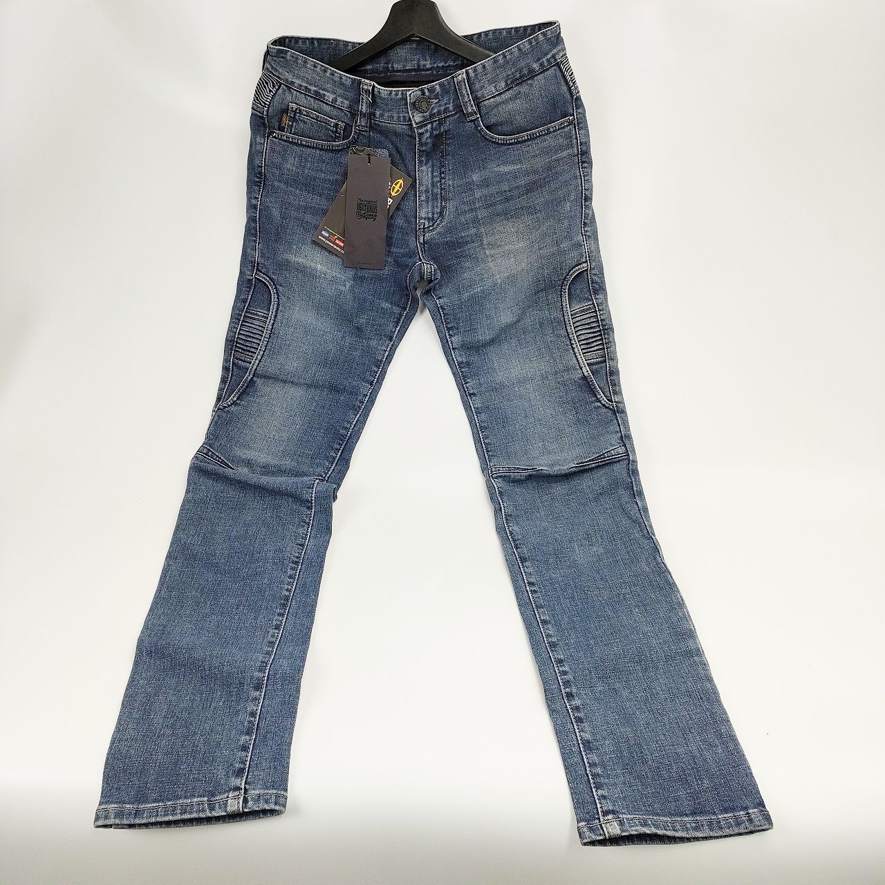 uglyBROS モトパンツ SIDE KICK-G Mens サイズ30 Blue No.UB0015BL2 ウエスト80 股上23 股下78cm