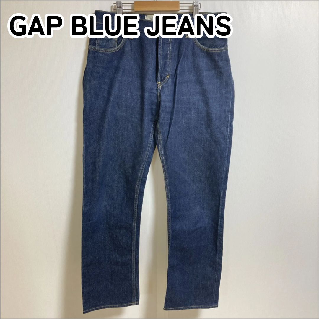 GAP ギャップ マルタ製 W32 L32 ネイビー GAP BLUE JEANS