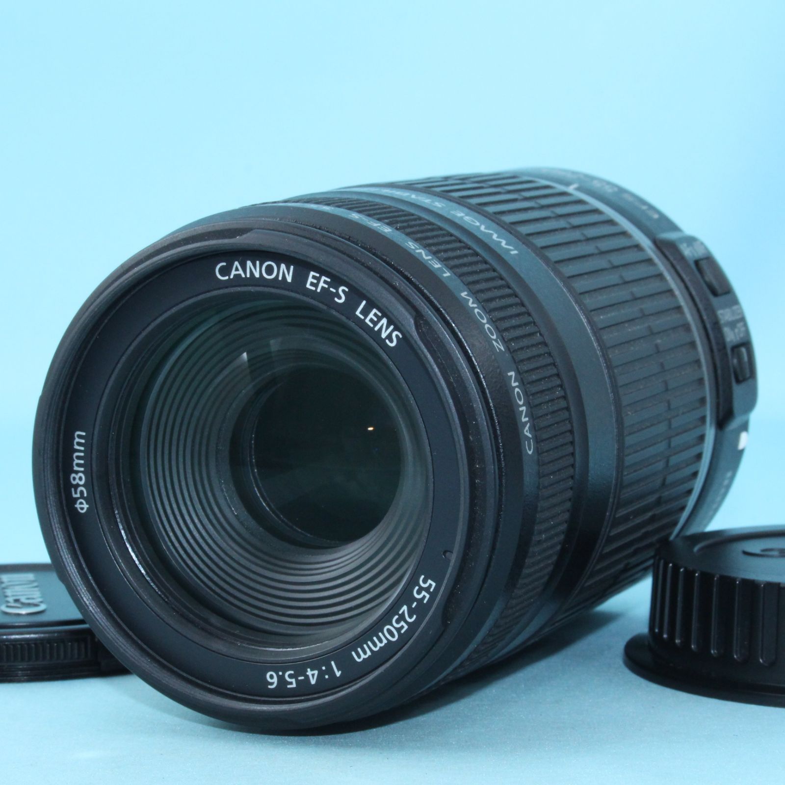 美品 キャノン EF-S 55-250mm F4-5.6 IS EF-S55-250mm F4-5.6 IS