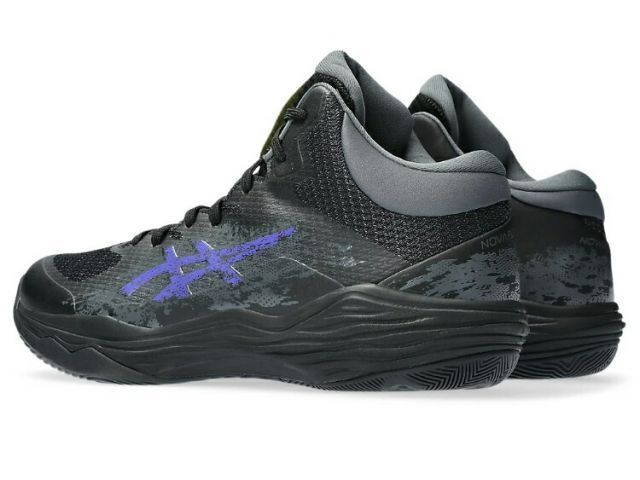 【目玉商品～超人気】，asics アシックス NOVA FLOW 2 ブラック/ブルー 22.5cm 1063A071 1 | スポーツウェア スポーツ 靴 シューズ 男性 メンズ 女性 レディース 男女兼用 ユニセックス バスケットボール フィット感 メッシュ 人工皮革 コンフォ バックルシューズ