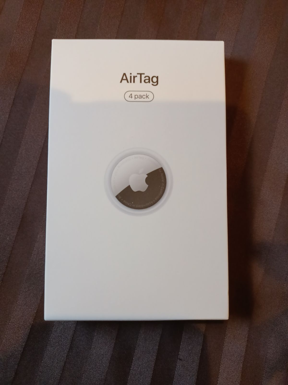 Apple AirTag エアタグ本体 4個入りセット 新品未開封 - スマホ 