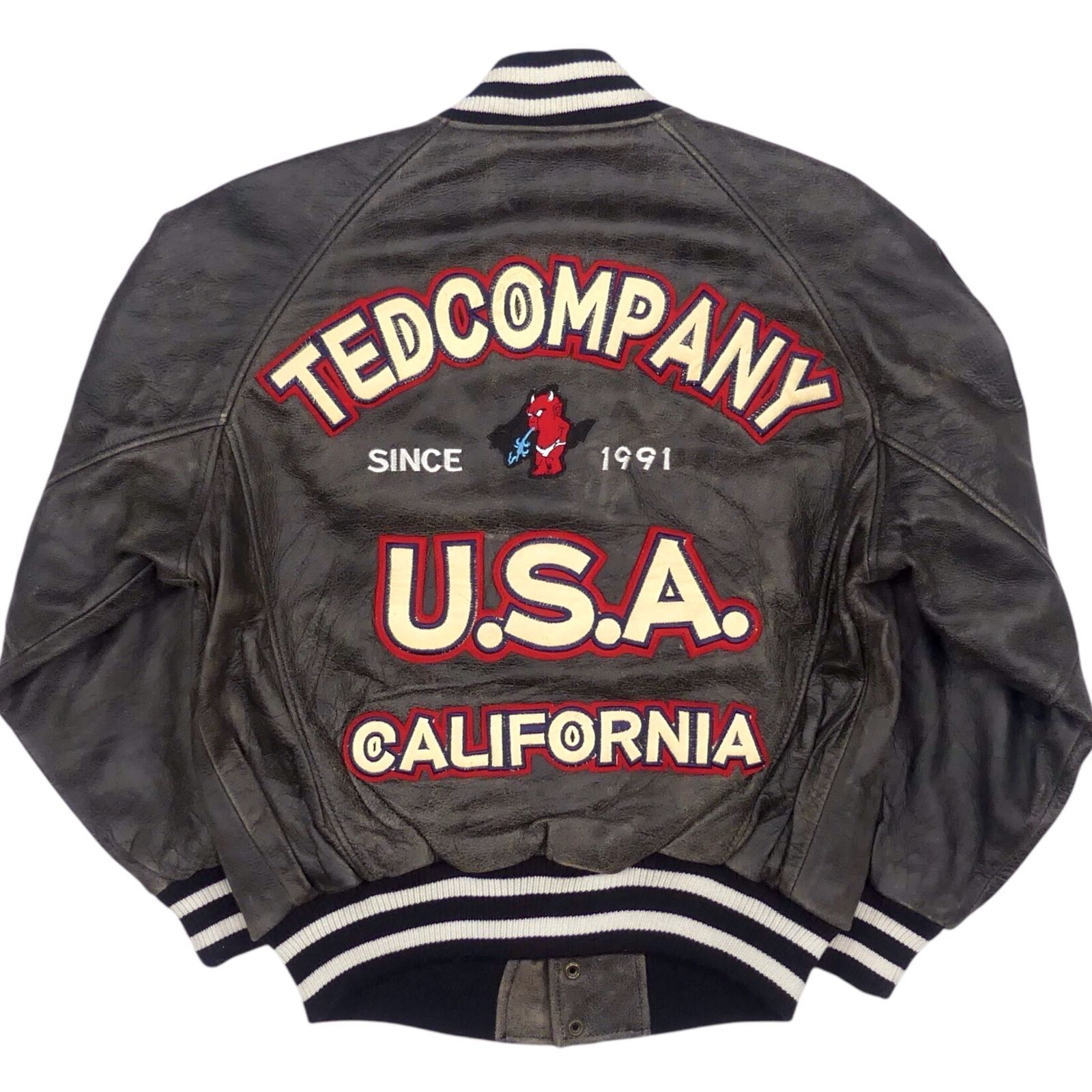 Ted company テッドカンパニー テッドマン スタジャン M 古着 38 