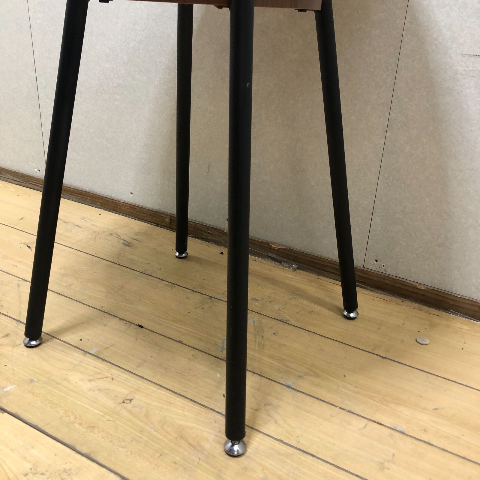 丸型サイドテーブル 木製天板