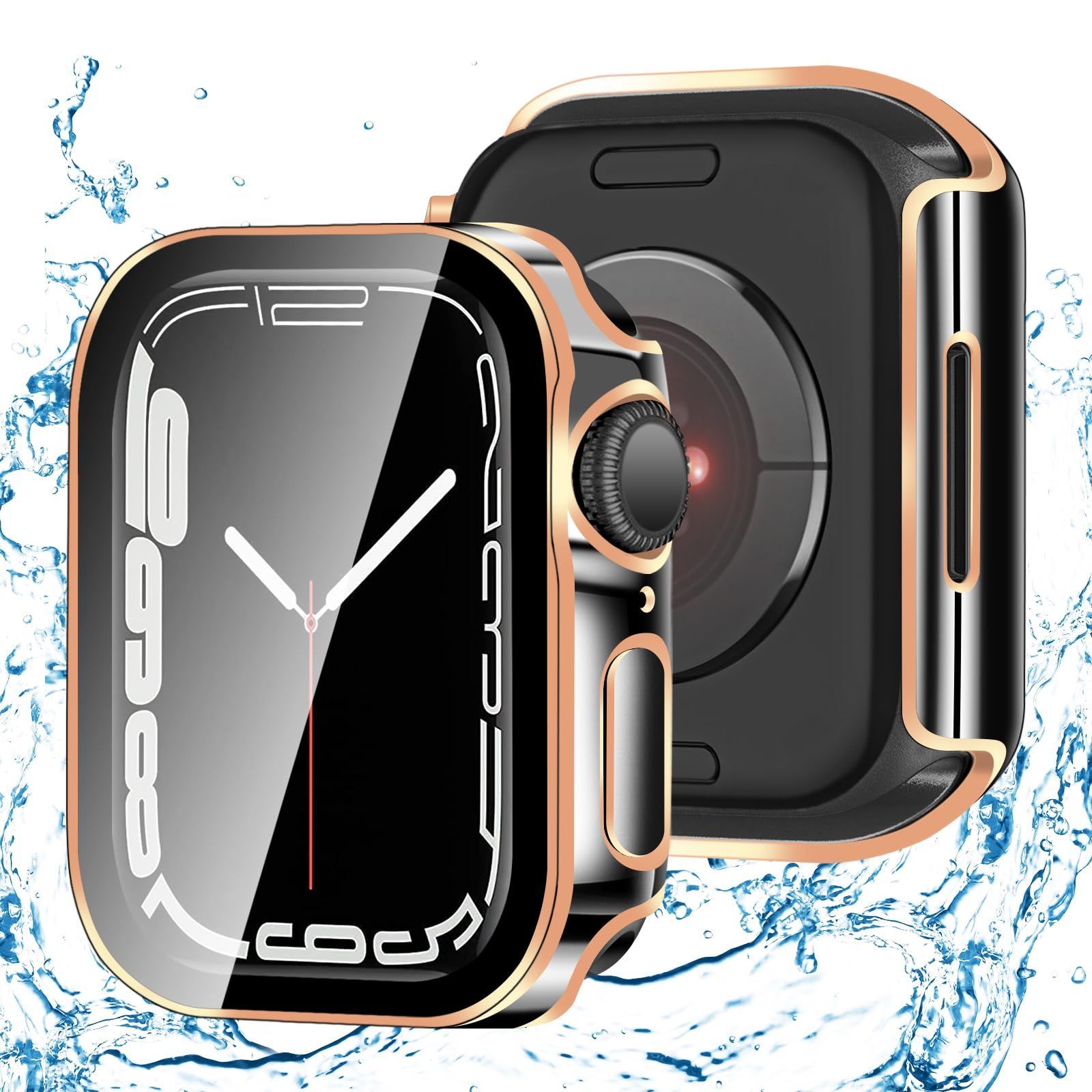 【2枚】FAZHAN for Apple Watch カバー Series SE