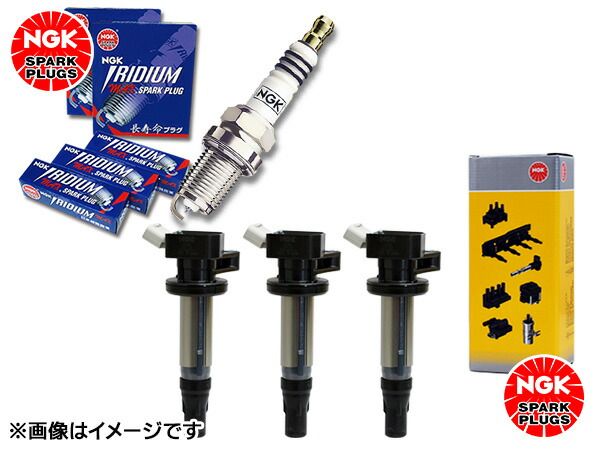 ノート HE12 NGK MAX プラグ イリジウム 5989 DF6H-11B 3本 NGK イグニッションコイル U5280 3本セット H28.10～R02.12