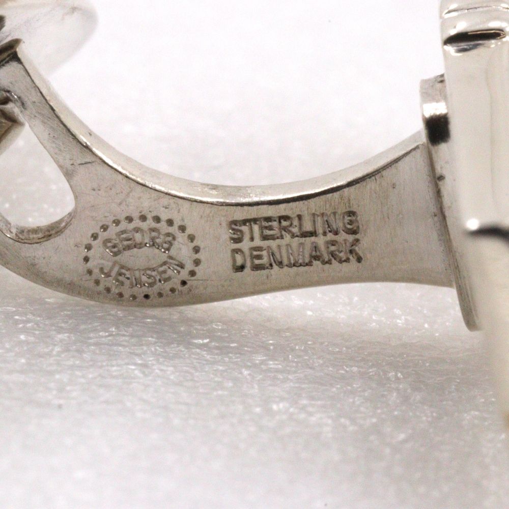   ジョージジェンセン スクエア ＃80 スターリングシルバー カフス レディース Georg Jensen】ジョージジェンセン スクエア ＃80 スターリング