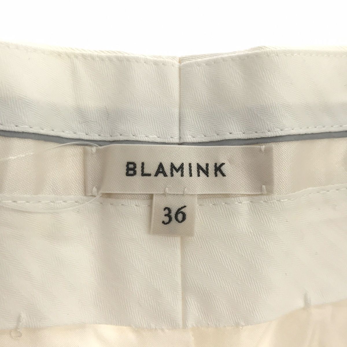 BLAMINK ブラミンク ウールシルクタックショートパンツ 7914-299-0296