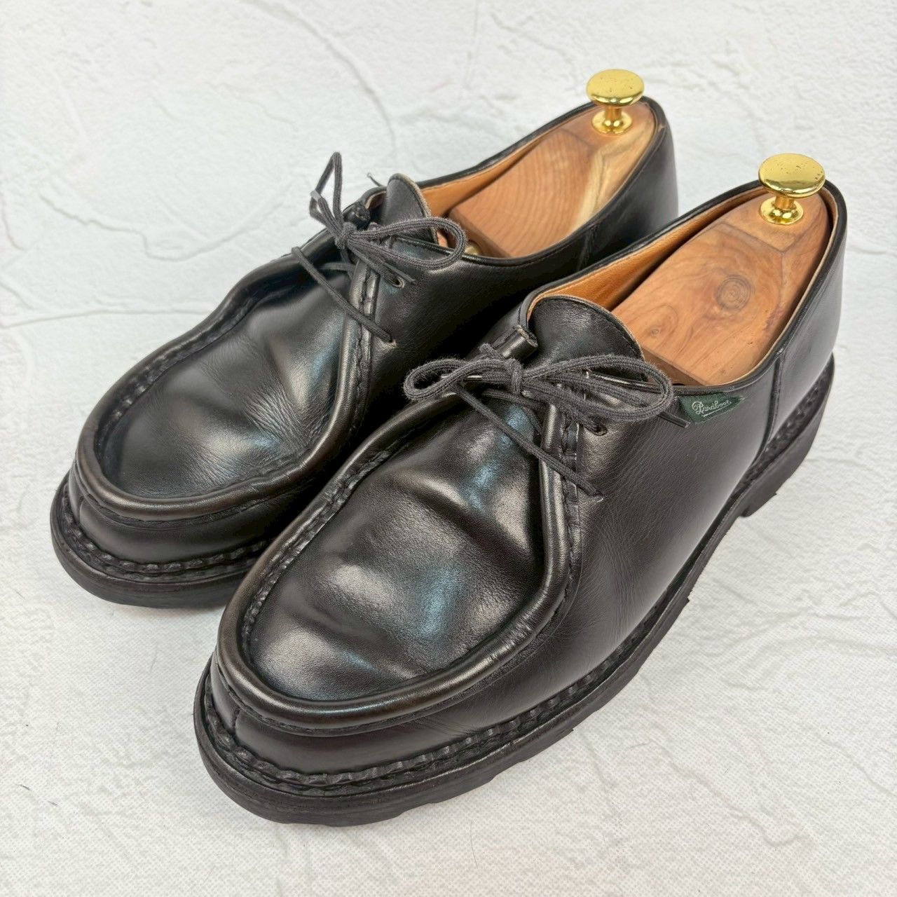 PARABOOT パラブーツ MICHAEL ミカエル モカシン チロリアン 黒 42 | 26.5cm