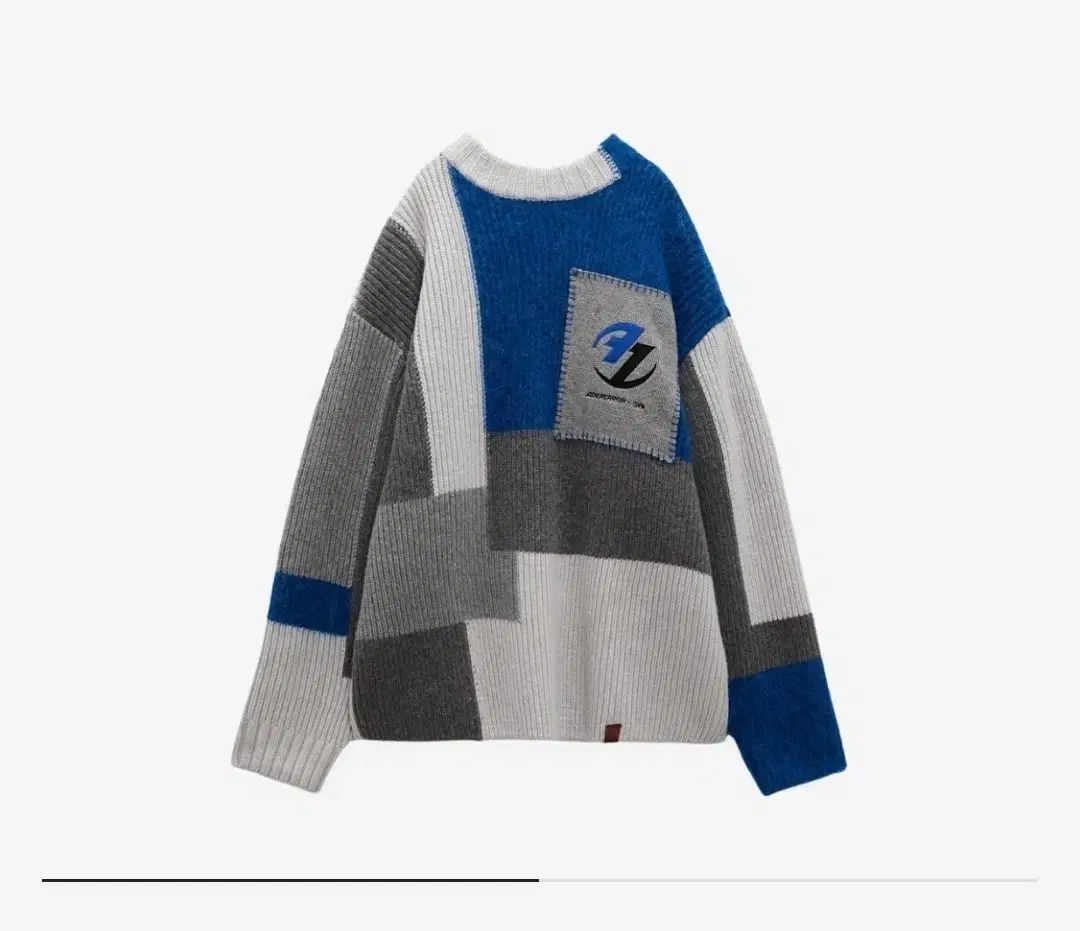 M ADER ERROR(アーダーエラー) x ZARA(ザラ) パッチワーク ニット 