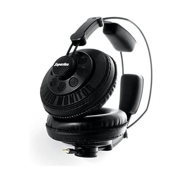 Superlux セミ オープン型プロフェッショナルモニターヘッドフォン HD668B