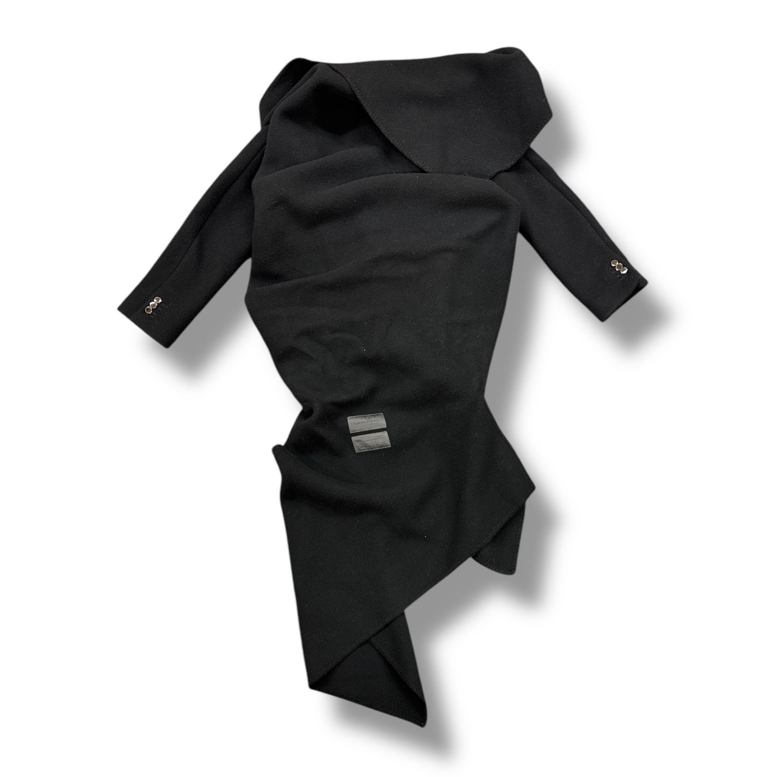 FUMITO GANRYU フミトガンリュー　ブランケットコート FUMITO GANRYU フミトガンリュウ ラペルド モッズコート Fu4-Co