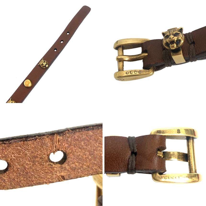 セール 希少 グッチ GUCCI キャットヘッド ブレスレット バングル