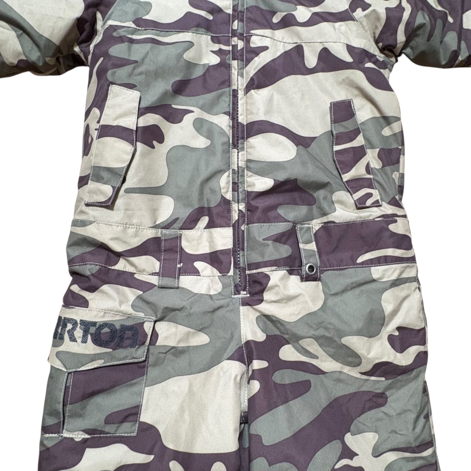 バートン スノーボードウェア カモフラ オールインワン つなぎ 4T