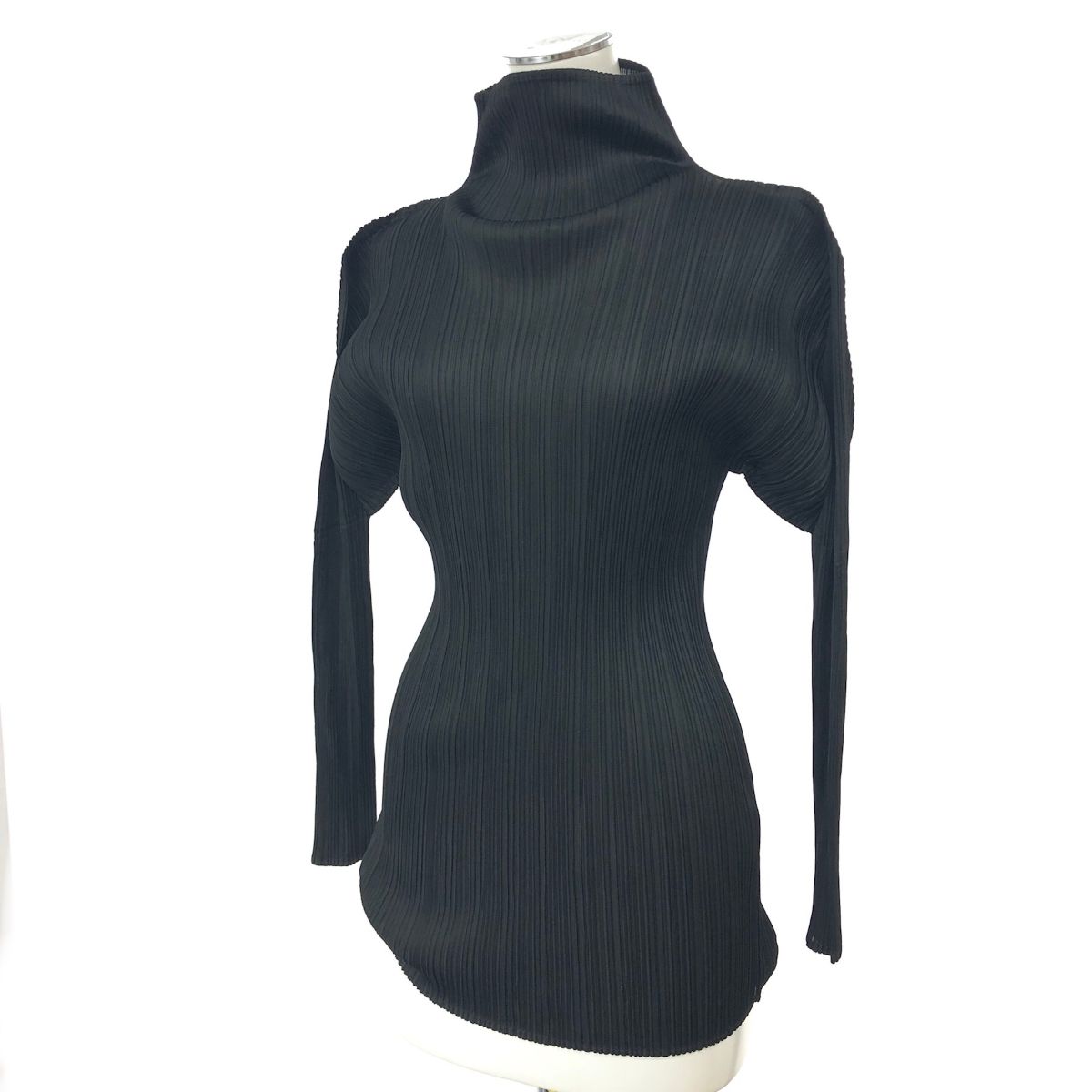 良好 PLEATS PLEASE プリーツプリーズ 長袖カットソー サイズ:4 PP04 