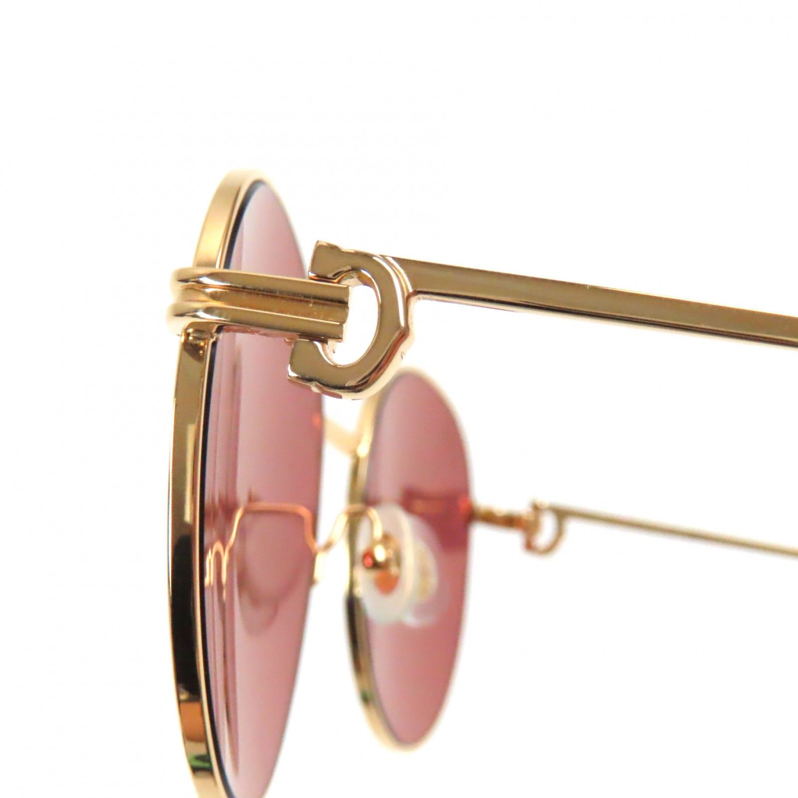 極美品▽Cartier カルティエ CT0249S 003 シグネチャー C ドゥ