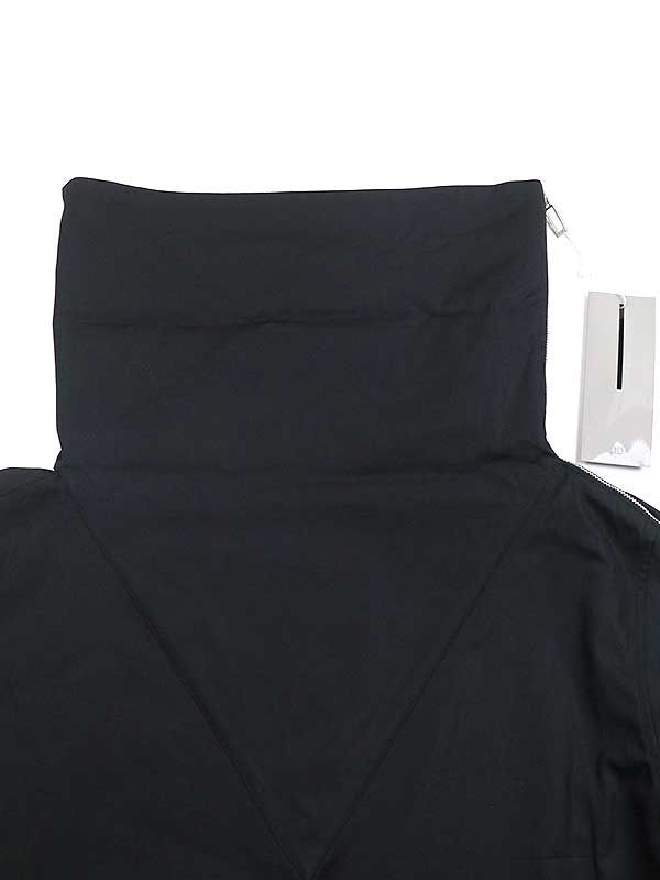Dior HOMME ディオールオム 09AW ハイネックジップデザインシャツ ブラック 37