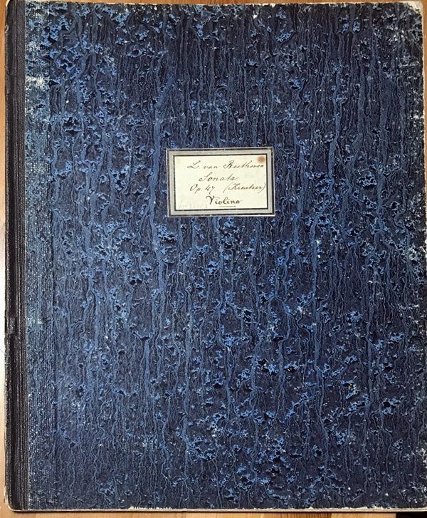 ベートーヴェン ヴァイオリン・ソナタ第9番 イ長調 Op.47 「クロイツェル」